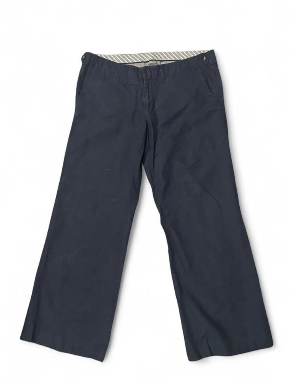 GAP Men's Navy Wide-Leg Chinos